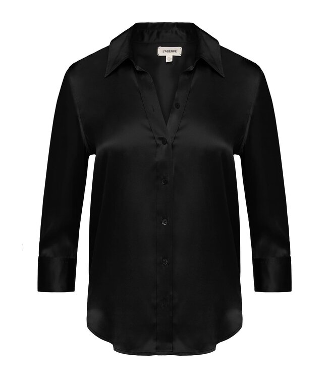 l'agence Blouse en soie Dani