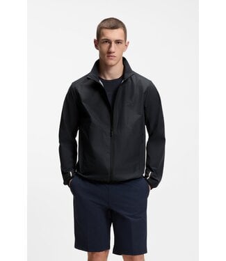BOSS Water-Repellent Jacket in Four-Way Stretch Fabric