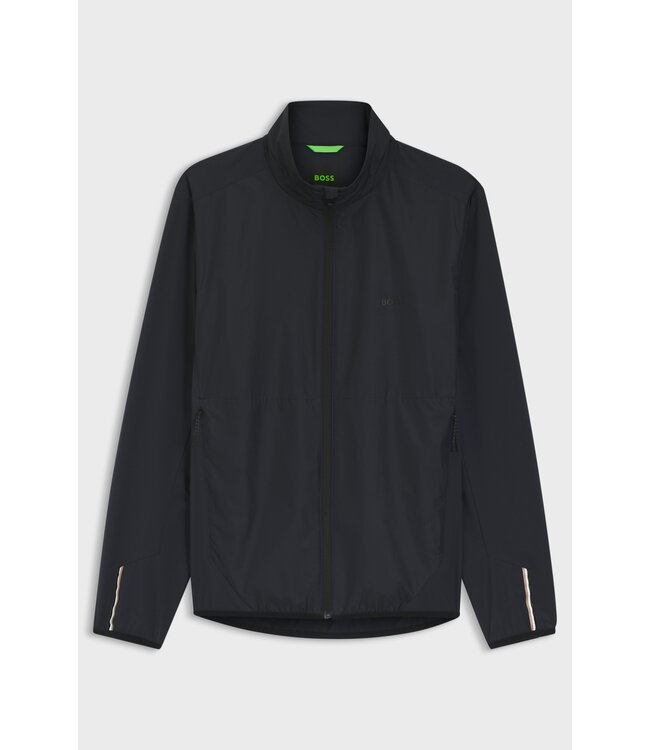 BOSS Water-Repellent Jacket in Four-Way Stretch Fabric