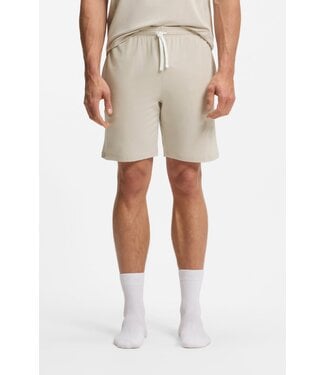 BOSS Stretch-Cotton Shorts with Embroidered Logo