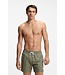 BOSS Micro-Print Swim Shorts with Logo Badge