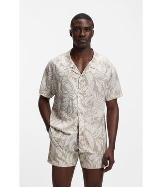 BOSS Regular-Fit Shirt with All-Over Print
