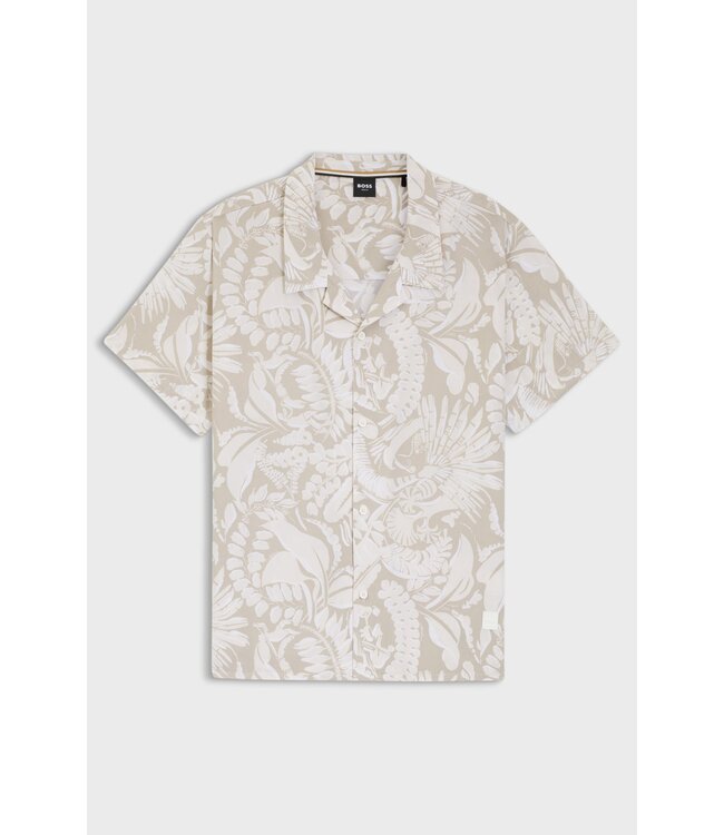 BOSS Regular-Fit Shirt with All-Over Print