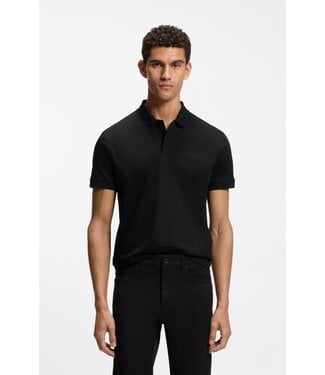 BOSS Porsche x BOSS Polo Shirt in Mercerised Cotton