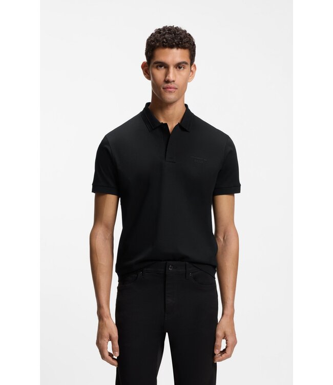 BOSS Porsche x BOSS Polo Shirt in Mercerised Cotton