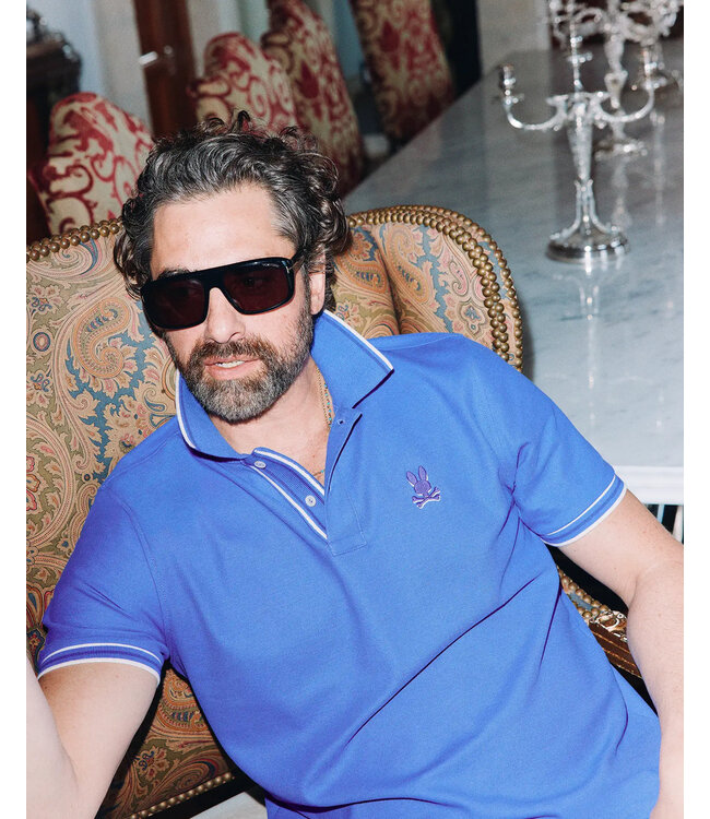 PSYCHO BUNNY Classic Pique Polo