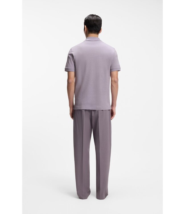 BOSS Pallas Polo Shirt in Cotton Piqué with Embroidered Logo