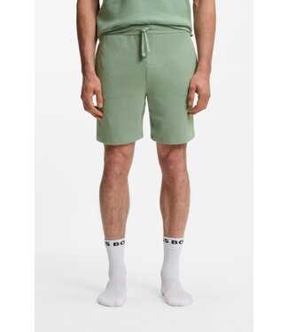 BOSS Cotton Blend Pyjama Shorts with Embroidered Logo