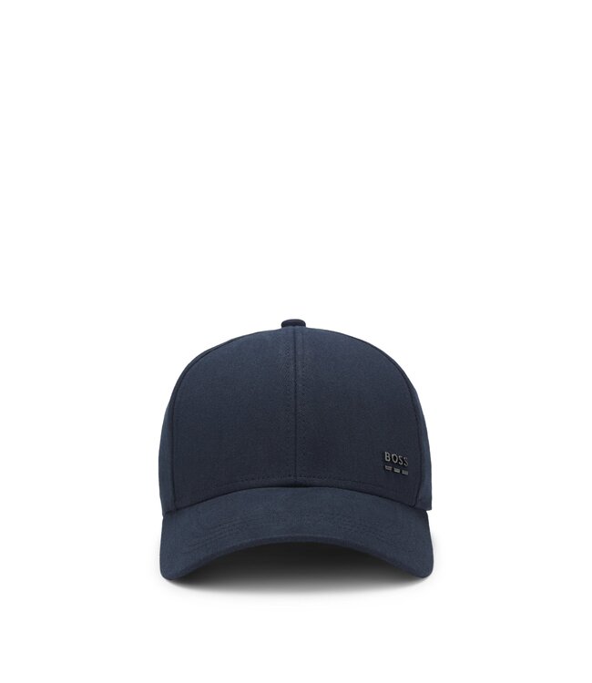 BOSS Casquette en twill de coton à rayures iconiques
