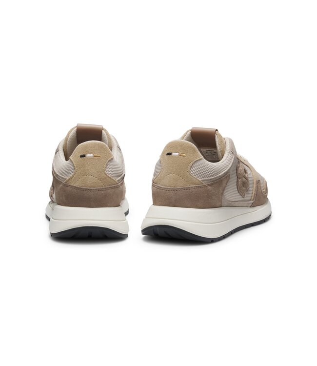 BOSS Suede Leather Sneakers with Double B Monogram