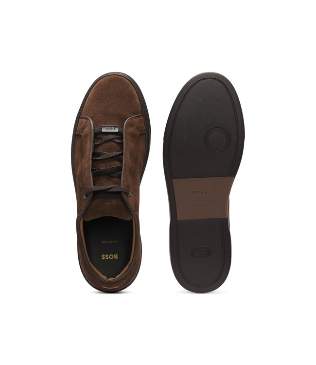 BOSS Gary Trainers in Suede