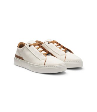 BOSS Gary Trainers with Leather Trims