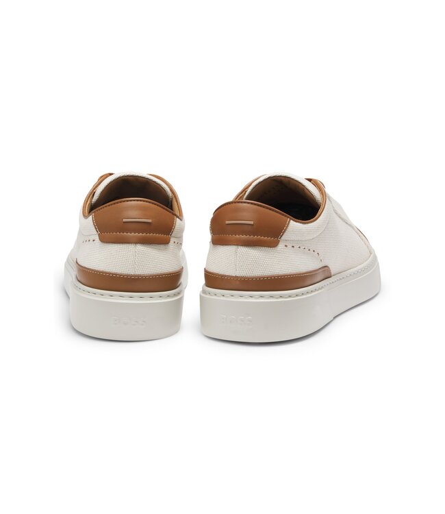 BOSS Gary Trainers with Leather Trims