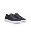 BOSS Lace-Up Trainers with Knitted Uppers and Leather Trims