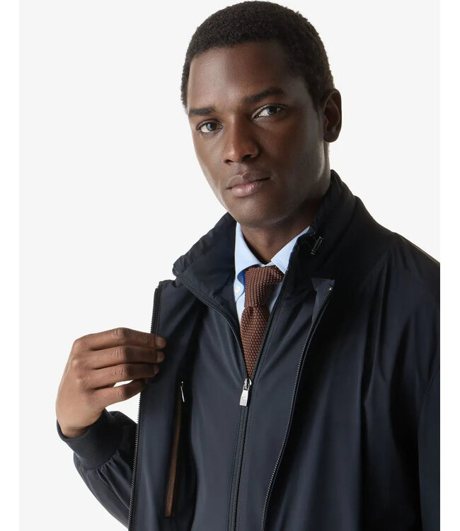 Veste en tissu technique stretch avec gilet intérieur