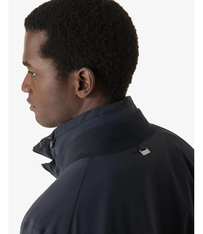 Veste en tissu technique stretch avec gilet intérieur