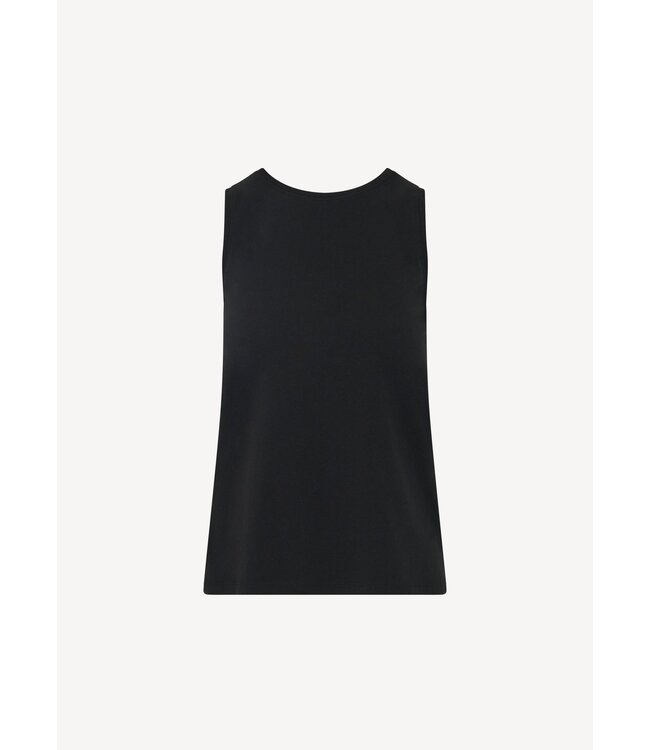 Patrick Assaraf Pima Cotton Stretch Boyfriend Tank