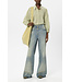 LUISA CERANO Shirt Blouse with Voile Stripe