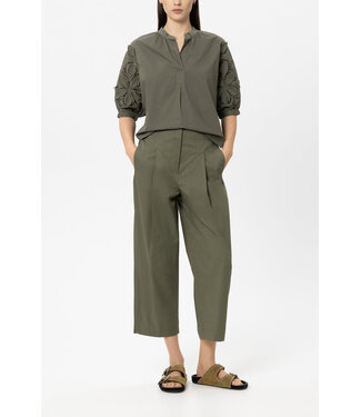 LUISA CERANO Pantalon fuselé en gabardine