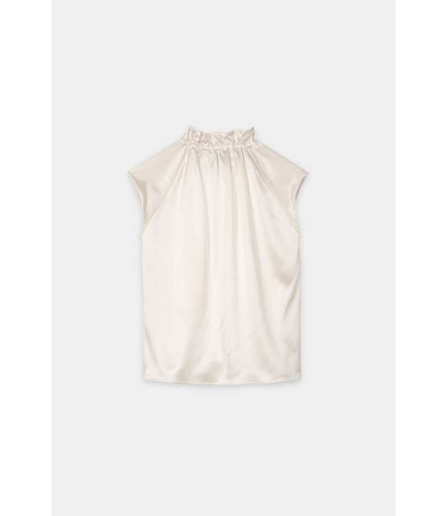 LUISA CERANO Silk Shirt Blouse