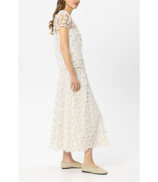 LUISA CERANO Jupe maxi à fleurs