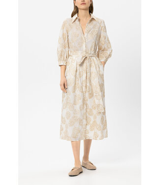 LUISA CERANO Shirt Dress with Embroidery