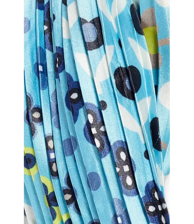 ECHO Scarf Clover Pleated Diamond
