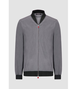 Kiton Blouson aviateur Pahoa gris