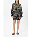 LUISA CERANO Ramie Shorts with Flower Print