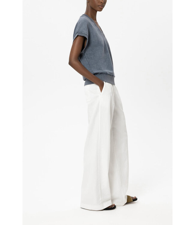 LUISA CERANO Chino large en mélange de lin