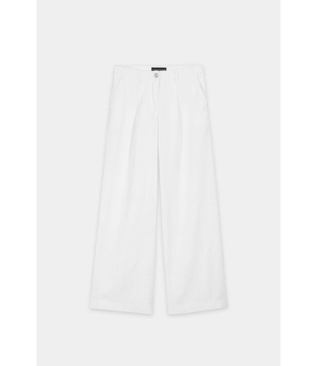 LUISA CERANO Chino large en mélange de lin