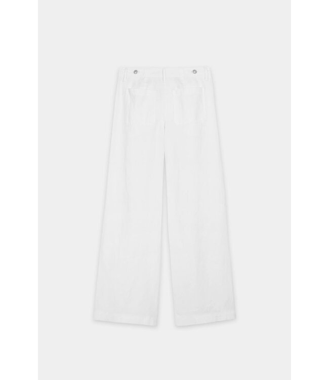 LUISA CERANO Chino large en mélange de lin