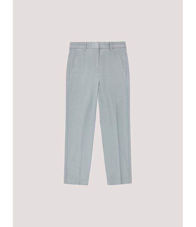 CIRCOLO 1901 Carrot-Fit Trousers in Oxford Tinto Light