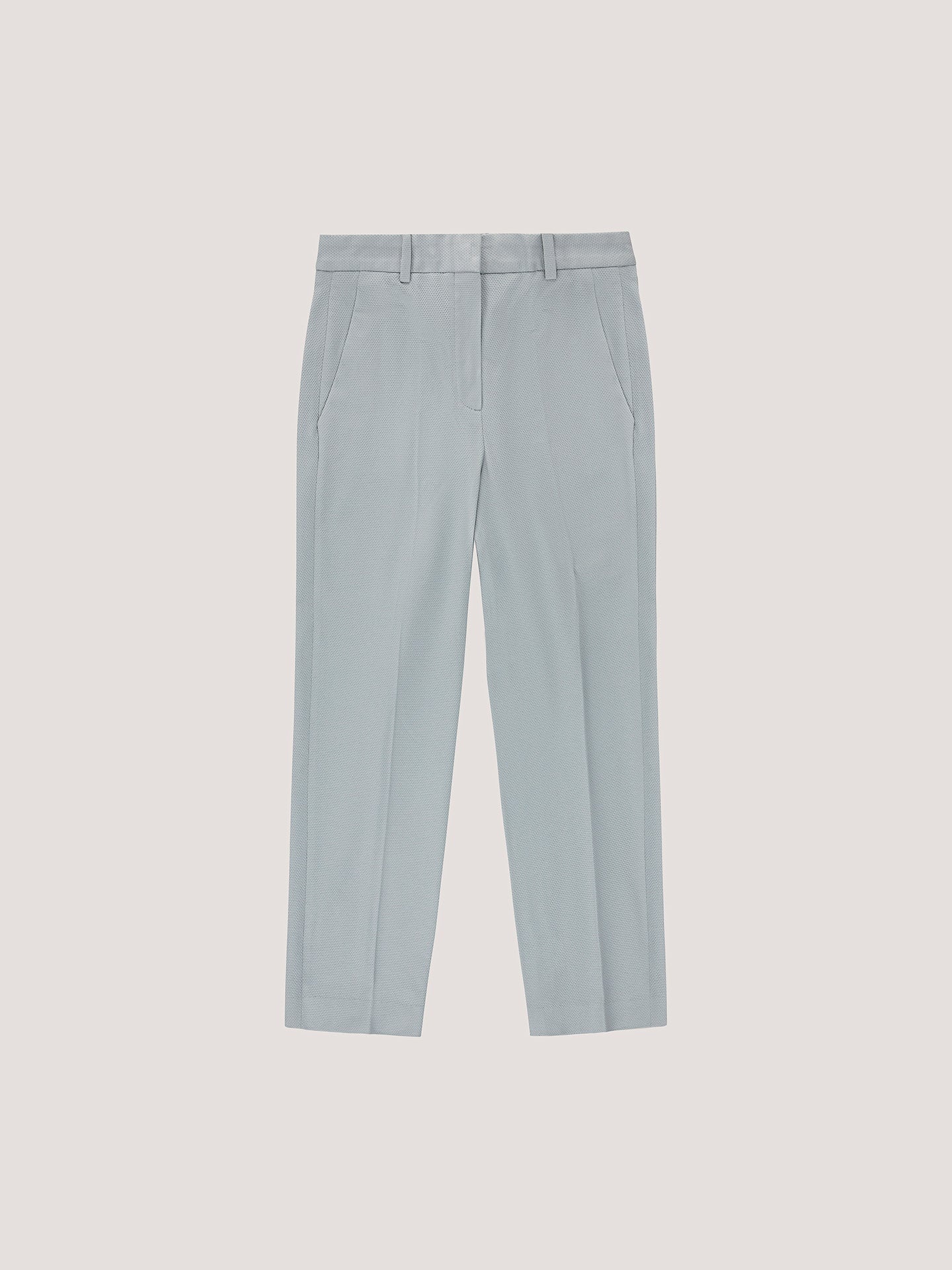 Carrot-Fit Trousers in Oxford Tinto Light