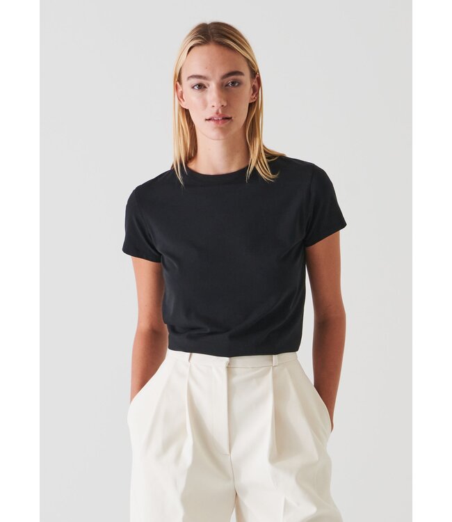 Patrick Assaraf Pima Cotton Stretch Slim T-Shirt