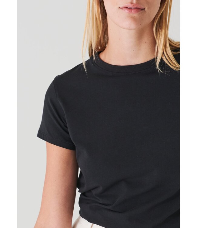 Patrick Assaraf T-shirt slim en coton Pima stretch