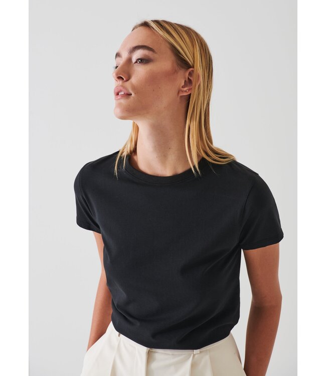 Patrick Assaraf Pima Cotton Stretch Slim T-Shirt