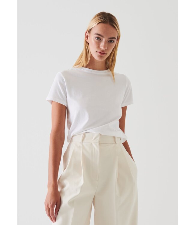 Patrick Assaraf Pima Cotton Stretch Slim T-Shirt