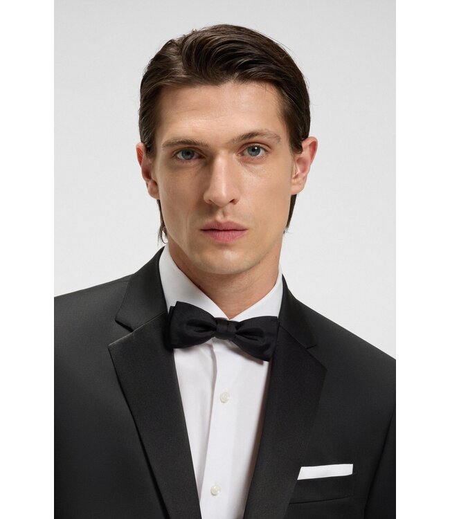 BOSS  Slim Virgin Wool Twill Tuxedo Jacket