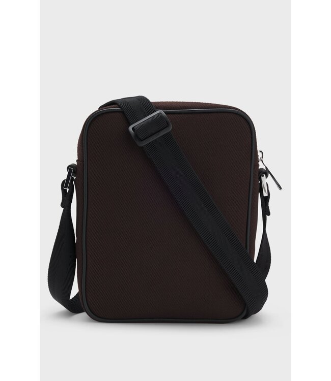 BOSS Sac reporter en toile avec lettrage logo