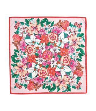 ECHO Carré de soie Floral Bouquet 35 po