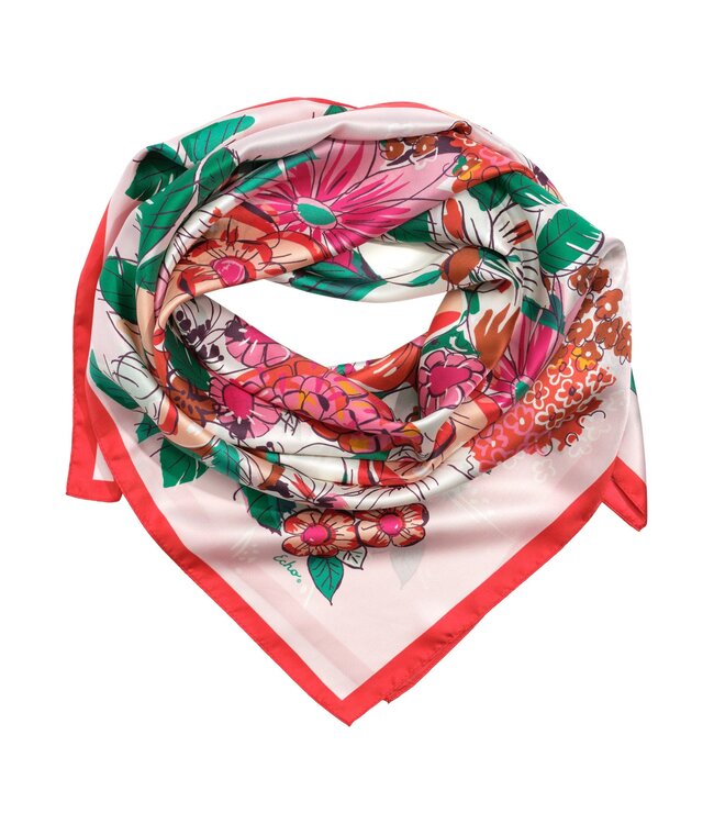ECHO Carré de soie Floral Bouquet 35 po