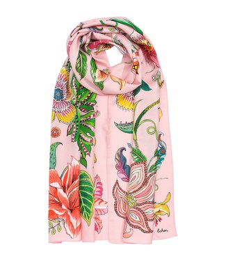 ECHO Foulard oblong en soie Sunkissed Vine