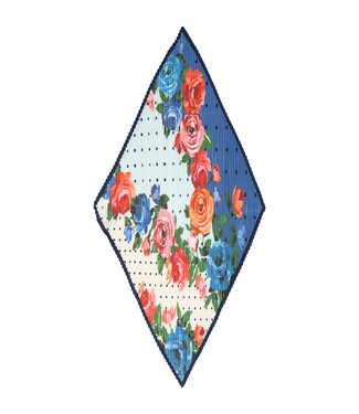 ECHO Foulard diamant plissé Classic Rose