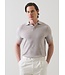 Patrick Assaraf Polo en maille texturée en mélange coton-soie