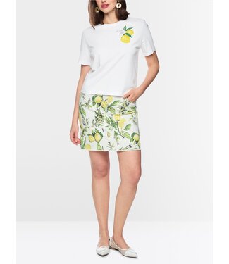 MARC CAIN Cotton Shirt with Lemons MARC CAIN Cotton Shirt with Lemons