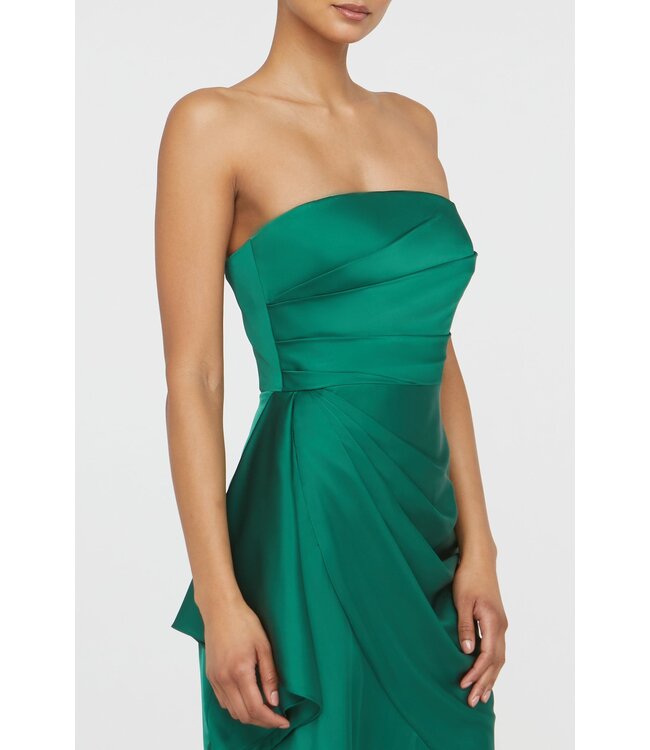 Theia Robe midi bustier Sinead