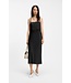BOSS Strappy Dress with Laser-Cut Shapes
