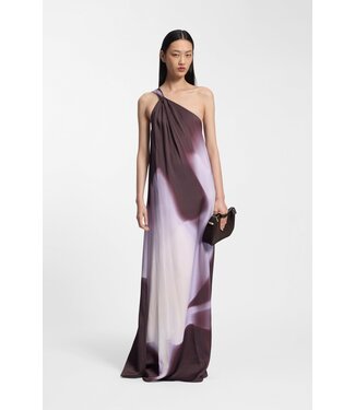 BOSS Robe asymétrique à imprimé floral