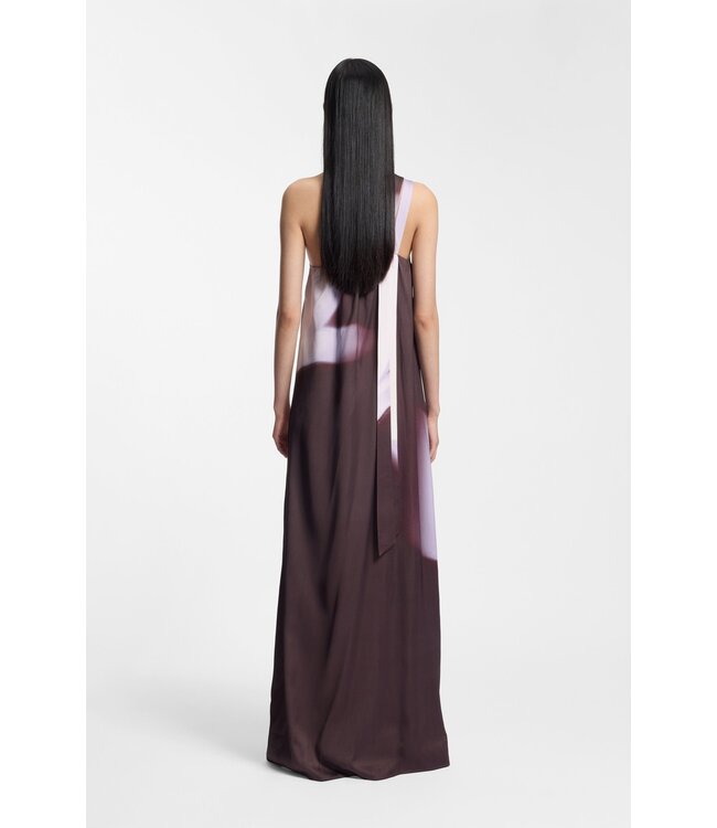 BOSS Robe asymétrique à imprimé floral